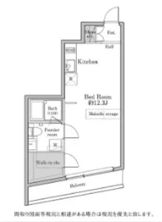 ユニテラス三軒茶屋【2階】の間取り