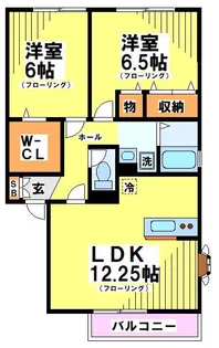 東京都三鷹市新川4【アパート】の間取り