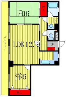 サントル田端1丁目【3階】の間取り