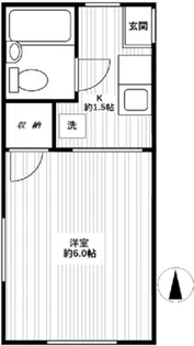 高橋荘【2階】の間取り
