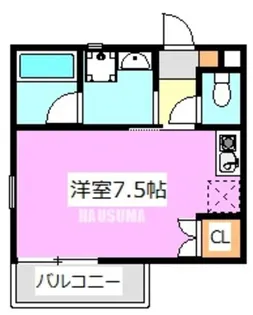 ロイヤル中十条II【1階】の間取り