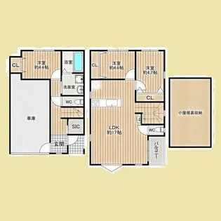 大阪府門真市小路町【一戸建】の間取り