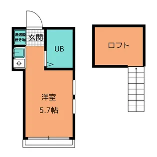 スターシェモア代田橋【2階】の間取り
