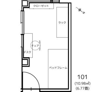 (シェアハウス)SUBACO【1階】の間取り