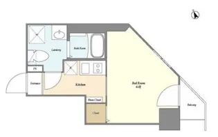 HY′s品川南大井【8階】の間取り