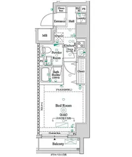 東京都板橋区高島平9【マンション】の間取り