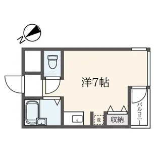 アーバンコート雪谷【1階】の間取り