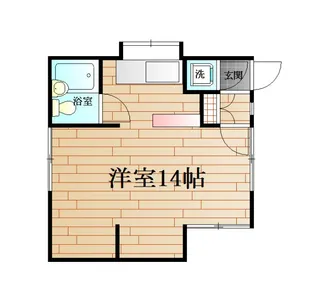 コーポネモト追浜【2階】の間取り