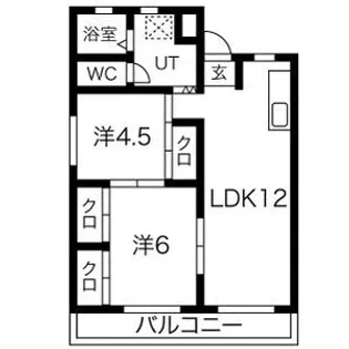 CASA K1【3階】の間取り