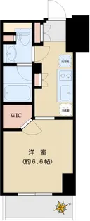 ザ・パークワンズ門前仲町【9階】の間取り