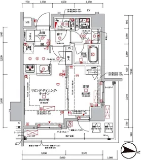 クレイシア板橋本町【4階】の間取り