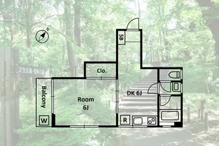 松アネックスビル【2階】の間取り