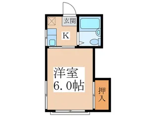 ホワイトコ-ト【1階】の間取り