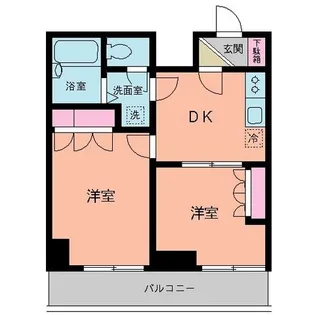 ベイステート安間【10階】の間取り