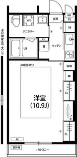 リブリ・Monter loger【1階】の間取り
