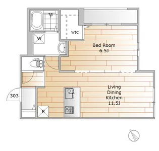 プルミエールF【3階】の間取り