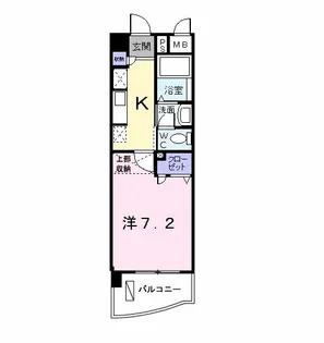 スヴニ-ルII【7階】の間取り