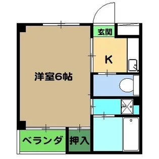 プレシャス西葛西【1階】の間取り