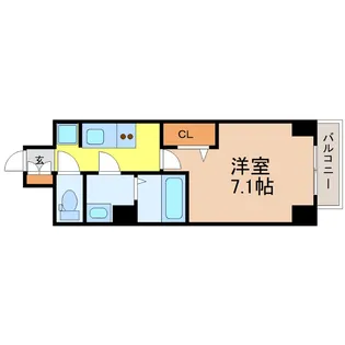 愛知県名古屋市東区代官町【マンション】の間取り
