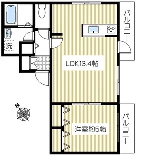 ボヌール荻窪【3階】の間取り