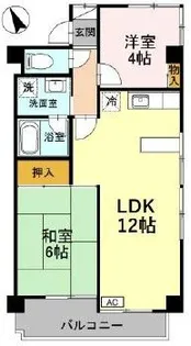 サンソシエ【5階】の間取り