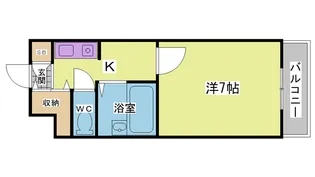 メゾン・パル3【3階】の間取り