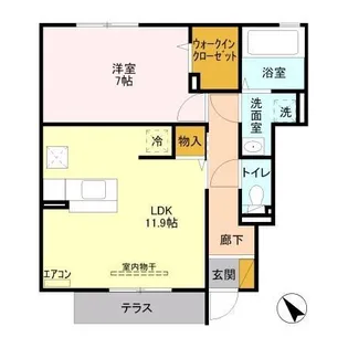 ティンカーベル B【2階】の間取り