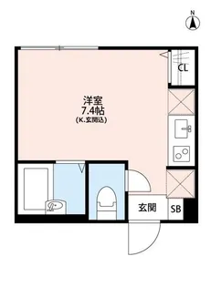 MRK明大前【2階】の間取り