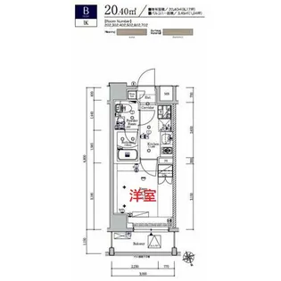 SYFORME OIMACHI【4階】の間取り