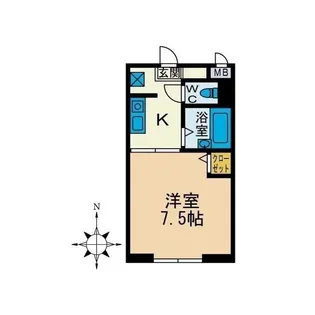 庭司苑参番館【2階】の間取り