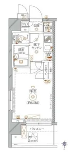クレイシア池上リフィール【6階】の間取り