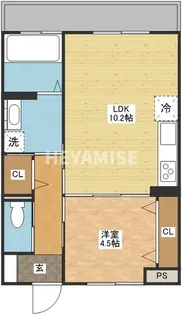 Residence南町【3階】の間取り