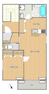 グレース【3階】の間取り