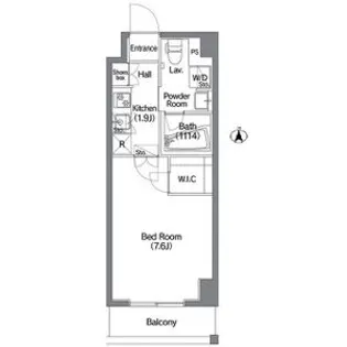 コンフォリア錦糸町DEUX【6階】の間取り