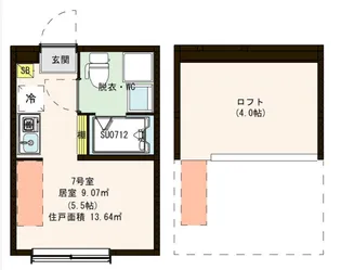 パークテラス大泉学園【1階】の間取り