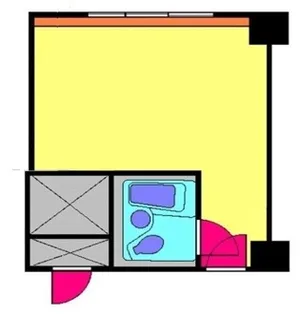 赤坂レジデンシャルホテル【4階】の間取り