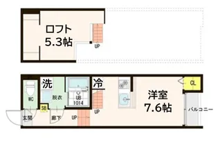 SAKURA COURT【1階】の間取り