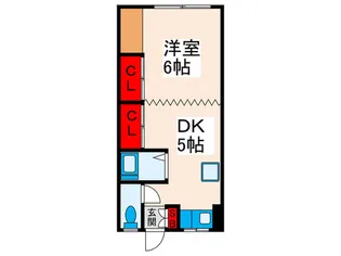 コ-ポエスカイヤ【3階】の間取り