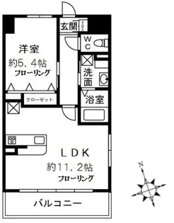 パークアレー川口【7階】の間取り