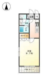 プランドールY’s II【2階】の間取り