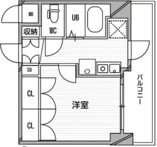 スペーシア高円寺I【6階】の間取り