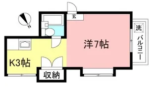 ロベリア・ヴィラ【1階】の間取り