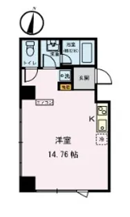 パルク北参道【2階】の間取り