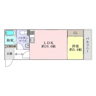 シュライン【2階】の間取り