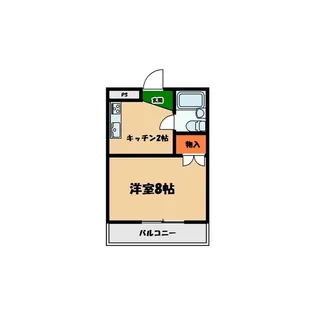 メゾン アン【1階】の間取り