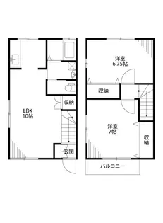 リバージュ青山東の間取り