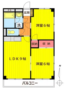STハイツIII【2階】の間取り