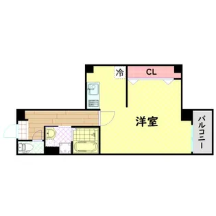 ラ・フォンテ大国【3階】の間取り
