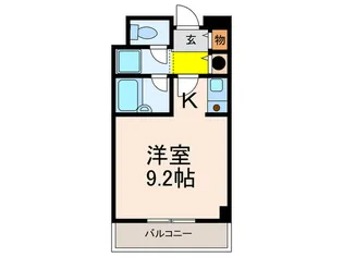 西宝ケイズ【2階】の間取り