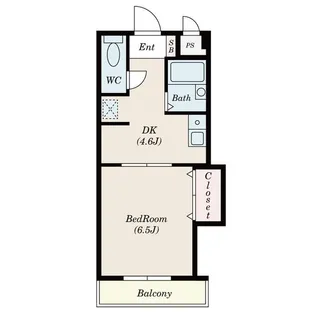 ビューコート【2階】の間取り